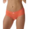 imageadidas womens Seamless Hipster Underwear 3 PackSunglow RibbedWonder QuartzPreloved Ink