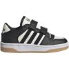 imageadidas Kids Break Start Hook ampamp Loop ShoeBlackBlackCloud White