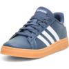 imageadidas Kids Grand Court 20 Elastic Lace ampamp Strap ShoesShadow NavyWhiteGum