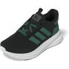 imageadidas Kids XPLR Path Elastic Lace ampamp Strap ShoesBlackCollegiate GreenGrey