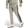 imageadidas Mens 3Stripes Tricot Tapered Track PantsSilver Pebble