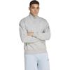 imageadidas Mens All Szn Fleece QuarterZip Crewneck SwearshirtMedium Grey Heather