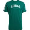 imageadidas Mens Codes Collegiate Linear Graphic TShirtCollegiate Green