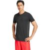 imageadidas Mens Designed for Training 3Stripes TShirtBlack