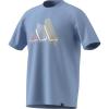 imageadidas Mens Lounge Ice Graphic TShirtBlue