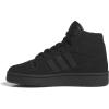 imageadidas UnisexChild Break Start Mid Top SneakerBlackBlackBlack