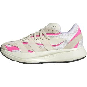 imageadidas Boys Lightblaze Lace Up SneakersOff WhiteWonder WhiteLucid Pink