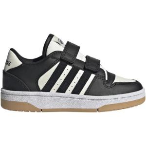 imageadidas Kids Break Start Hook ampamp Loop ShoeBlackBlackCloud White