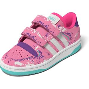imageadidas Kids Break Start Hook ampamp Loop ShoeBliss PinkWhiteSupplier Colour