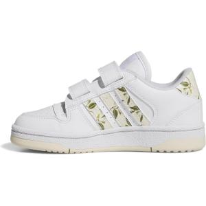 imageadidas Kids Break Start Hook ampamp Loop ShoeWhiteCream WhiteWhite