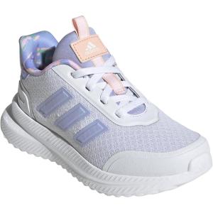 imageadidas Kids XPLR Path Elastic Lace ampamp Strap ShoesWhiteViolet ToneClear Pink