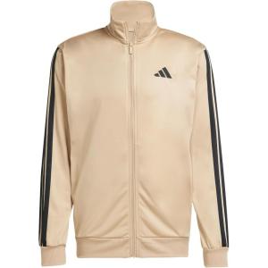 imageadidas Mens 3Stripes Tricot Track TopWarm Sandstone