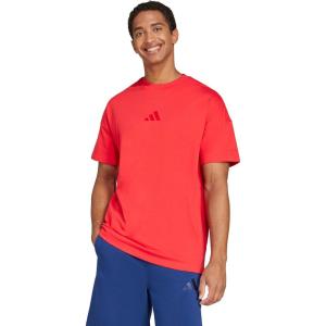 imageadidas Mens ALL SZN Loose TShirtPure Ruby