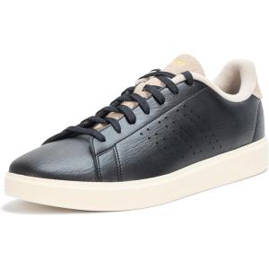 imageadidas Mens Advantage 20 Tennis ShoesBlackBlackWonder Beige