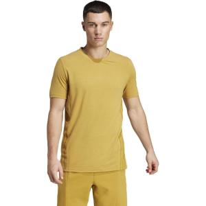 imageadidas Mens Designed for Training 3Stripes TShirtPreloved Bronze