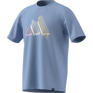 imageadidas Mens Lounge Ice Graphic TShirtBlue