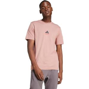 imageadidas Mens Lounge Pizza Graphic TShirtWarm Clay