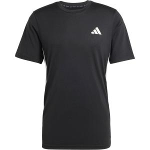 imageadidas Mens Train Essentials Feelready 3Stripes TShirtBlack