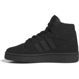 imageadidas UnisexChild Break Start Mid Top SneakerBlackBlackBlack