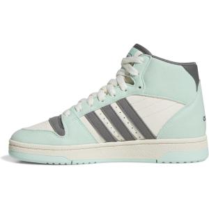 imageadidas UnisexChild Break Start Mid Top SneakerClear MintGreyOff White