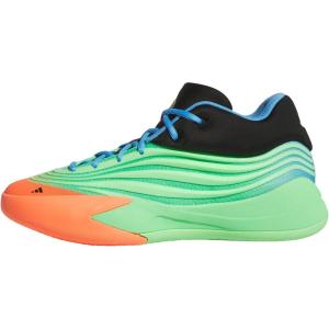 imageadidas Womens Dame X Basketball ShoesLime BurstSignal CoralBlue Burst