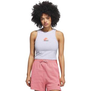 imageadidas Womens Farmers Market Graphic Tank TopLight Grey Heather