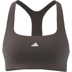 imageadidas Womens Powerimpact Training Medium Support BraCharcoal