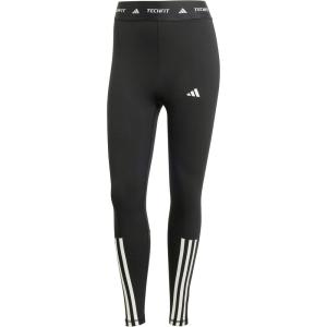 imageadidas Womens Techfit 3Stripes 78 Training Leggings Black Medium