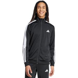 imageadidas mens Colorblock Track TopBlackWhite