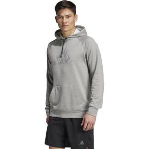 imageadidas mens Game and Go Big Logo Training HoodieMedium Grey Heather