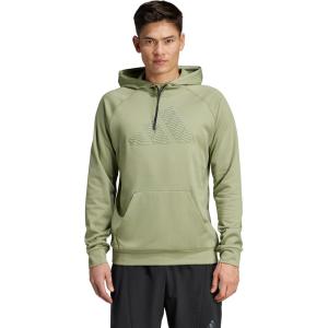 imageadidas mens Game and Go Big Logo Training HoodieTent Green