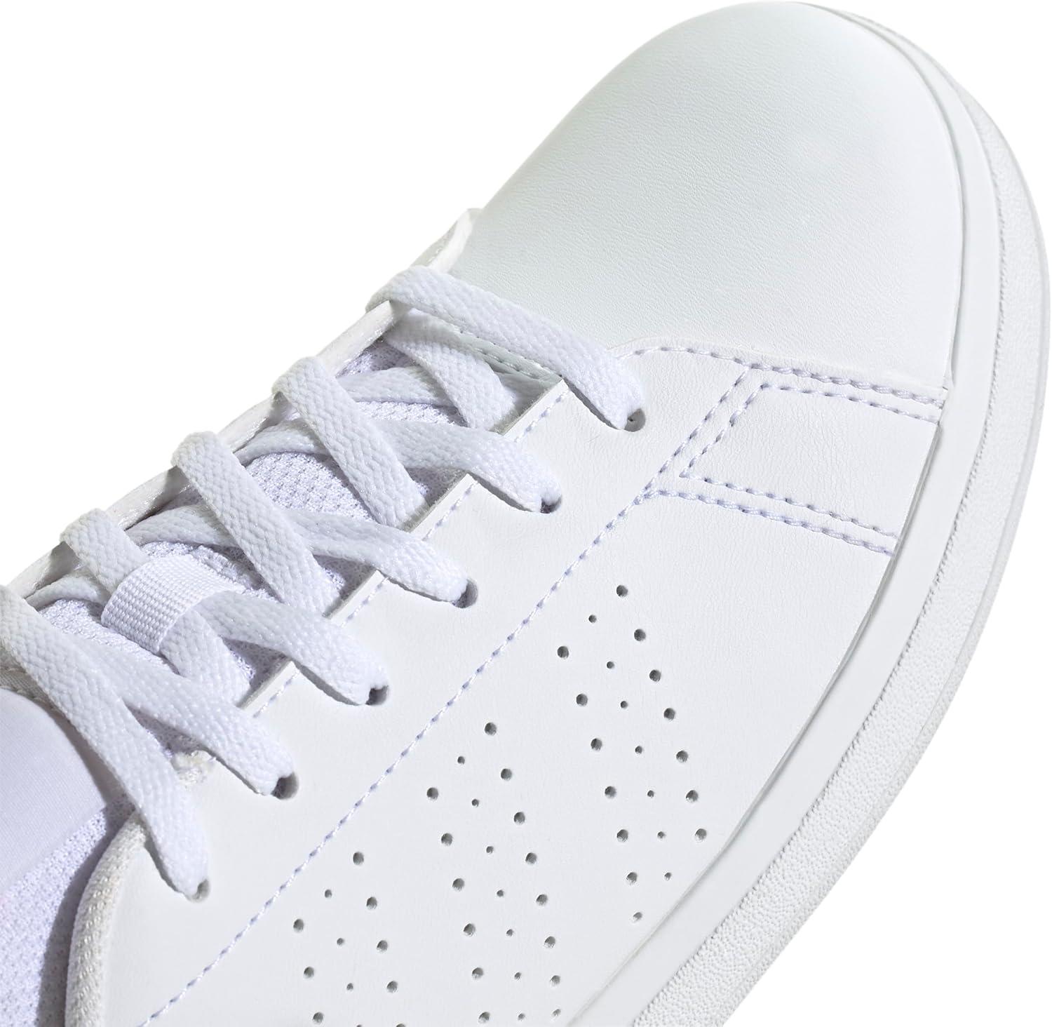 imageadidas Kids Advantage Base 20 ShoesWhiteBliss PinkCore Black