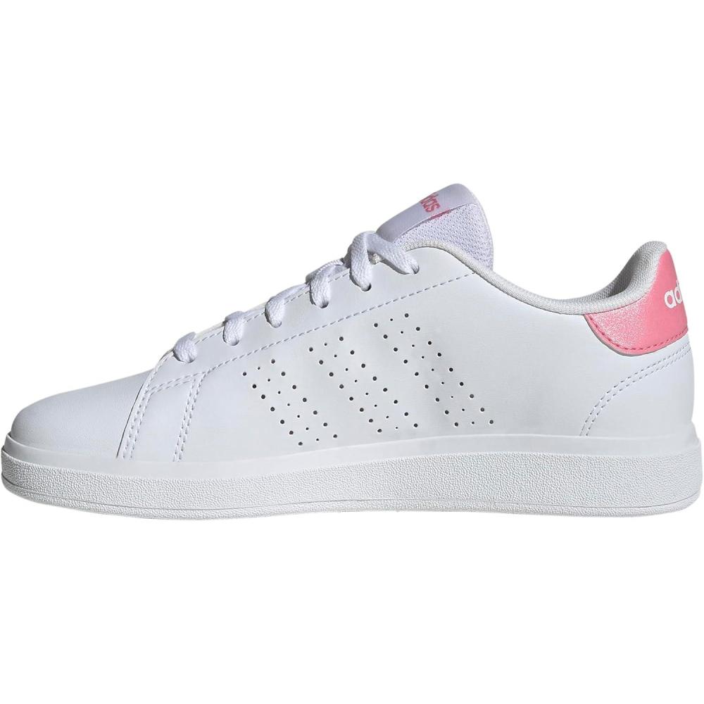 imageadidas Kids Advantage Base 20 ShoesWhiteBliss PinkCore Black