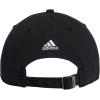 imageAdidas Mens Baseball Cap  Ultimate Adjustable Strapback Hat Relaxed Fit CottonBlackWhite
