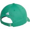 imageAdidas Mens Baseball Cap  Ultimate Adjustable Strapback Hat Relaxed Fit CottonSemi Court GreenWhite30