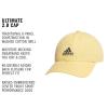 imageAdidas Mens Baseball Cap  Ultimate Adjustable Strapback Hat Relaxed Fit CottonSemi Spark OrangeGrey SixBlack