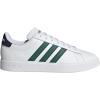 imageAdidas Mens Grand Court 20SneakerWhiteCollegiate GreenShadow Navy