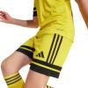 imageAdidas UnisexChild Squadra 25 ShortsTeam YellowBlack