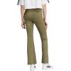 imageAdidas Womens Essentials Small Logo Flared LeggingsOlive StrataWhite
