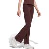 imageAdidas Womens Essentials Small Logo Flared LeggingsShadow BrownWhite
