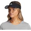 imageAdidas Womens Superlite Visor  Lightweight Athletic Sport Hat for WorkoutsBlackSilver Reflective20