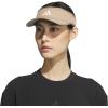 imageAdidas Womens Superlite Visor  Lightweight Athletic Sport Hat for WorkoutsChalky BrownWhite30