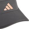 imageAdidas Womens Superlite Visor  Lightweight Athletic Sport Hat for WorkoutsGrey SixRose Gold30