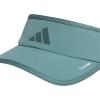 imageAdidas Womens Superlite Visor  Lightweight Athletic Sport Hat for WorkoutsPreloved Teal GreenAurora Green Ivy30