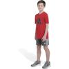 imageadidas Boys Short Sleeve Cotton Bos Ghost Logo TshirtBetter Scarlet