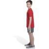 imageadidas Boys Short Sleeve Cotton Bos Ghost Logo TshirtBetter Scarlet