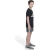 imageadidas Boys Short Sleeve Cotton Bos Ghost Logo TshirtBlack
