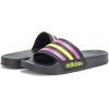 imageadidas Kids Adilette Shower SlideBlackFlash PinkSolar Yellow