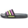 imageadidas Kids Adilette Shower SlideBlackFlash PinkSolar Yellow