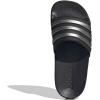 imageadidas Kids Adilette Shower SlideBlackIron MetallicBlack